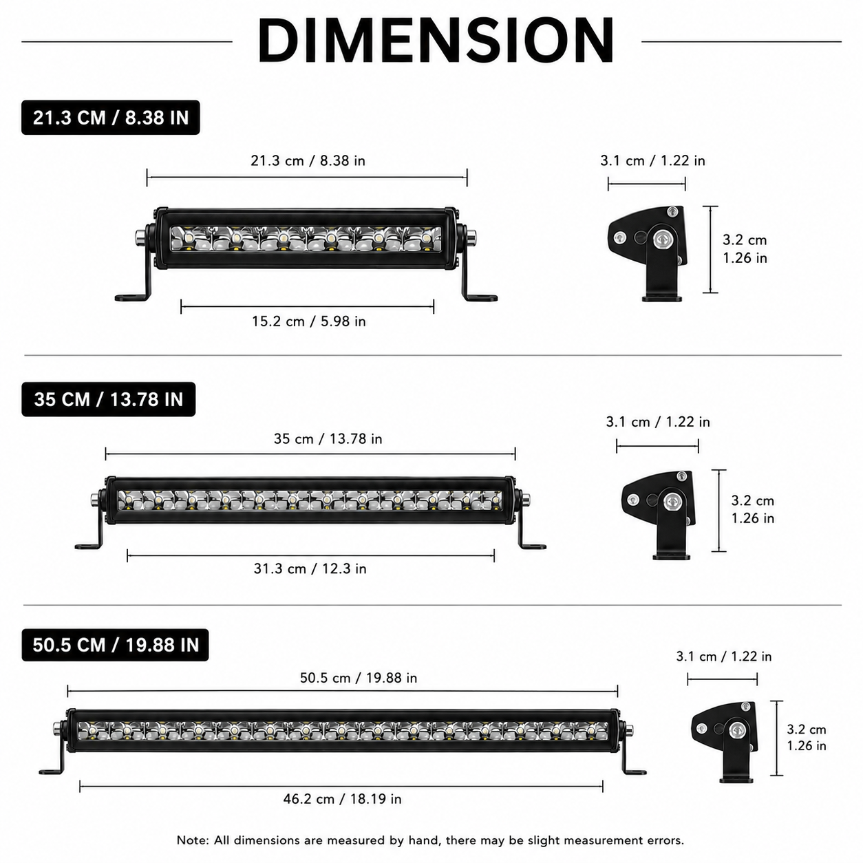 JJ Ridge LED Light Bar