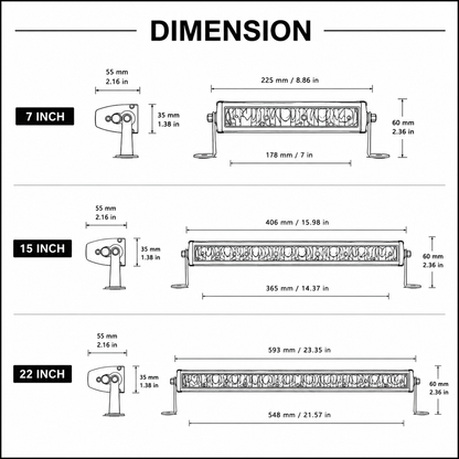 JJ Titan LED Light Bar