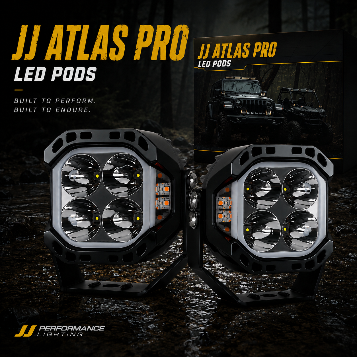 JJ Atlas Pro LED Pods
