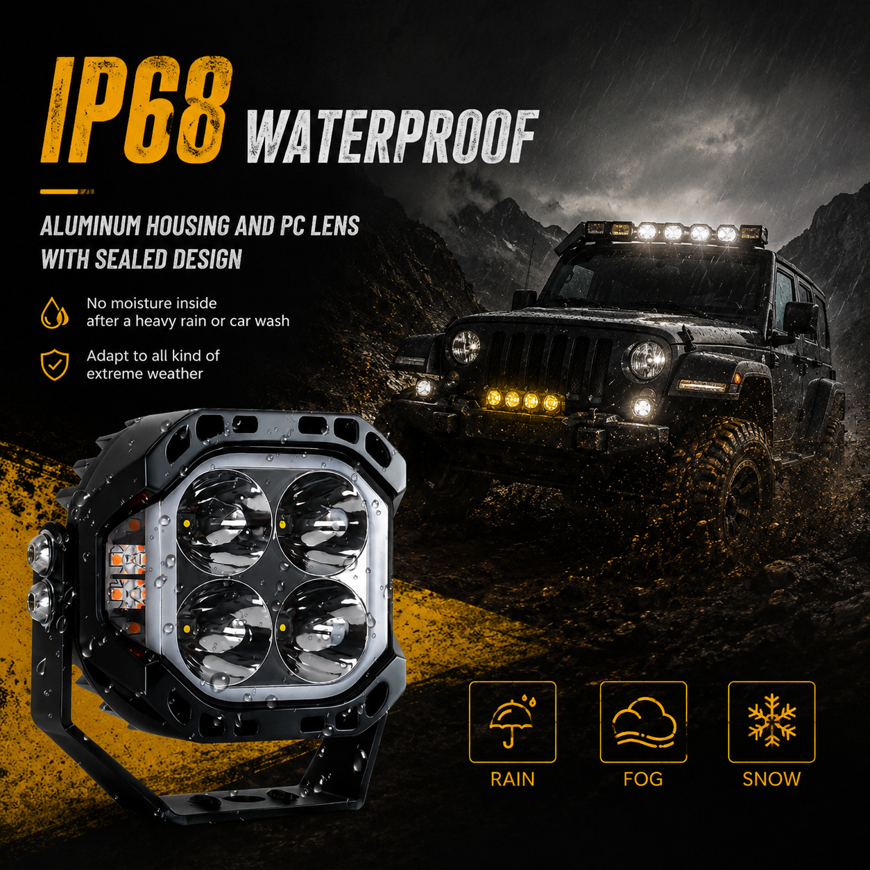 JJ Atlas Pro LED Pods
